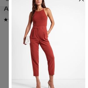 NWT Express High Waisted Pleated Ankle Pant Sz 2 Short